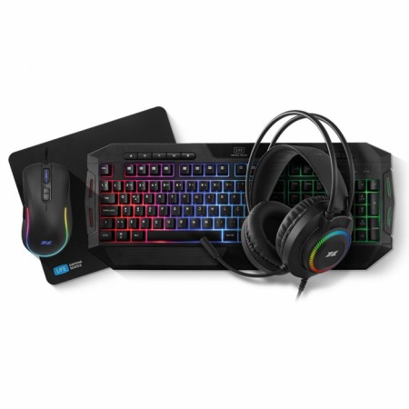 KIT 1life Teclado e Rato + Headset + Tapete All 4 One RGB (PT)